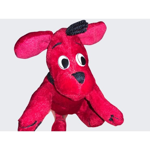 Clifford Big Red Dog Plush Bendable 6” Stuffed Animal Beanie- Scholastic - Picture 7 of 9